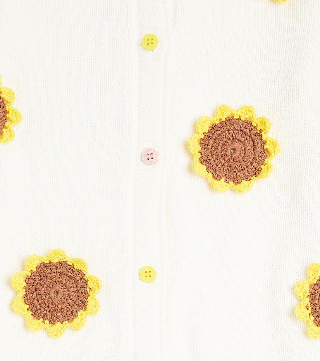 Cárdigan de algodón adornado | Stella McCartney Kids