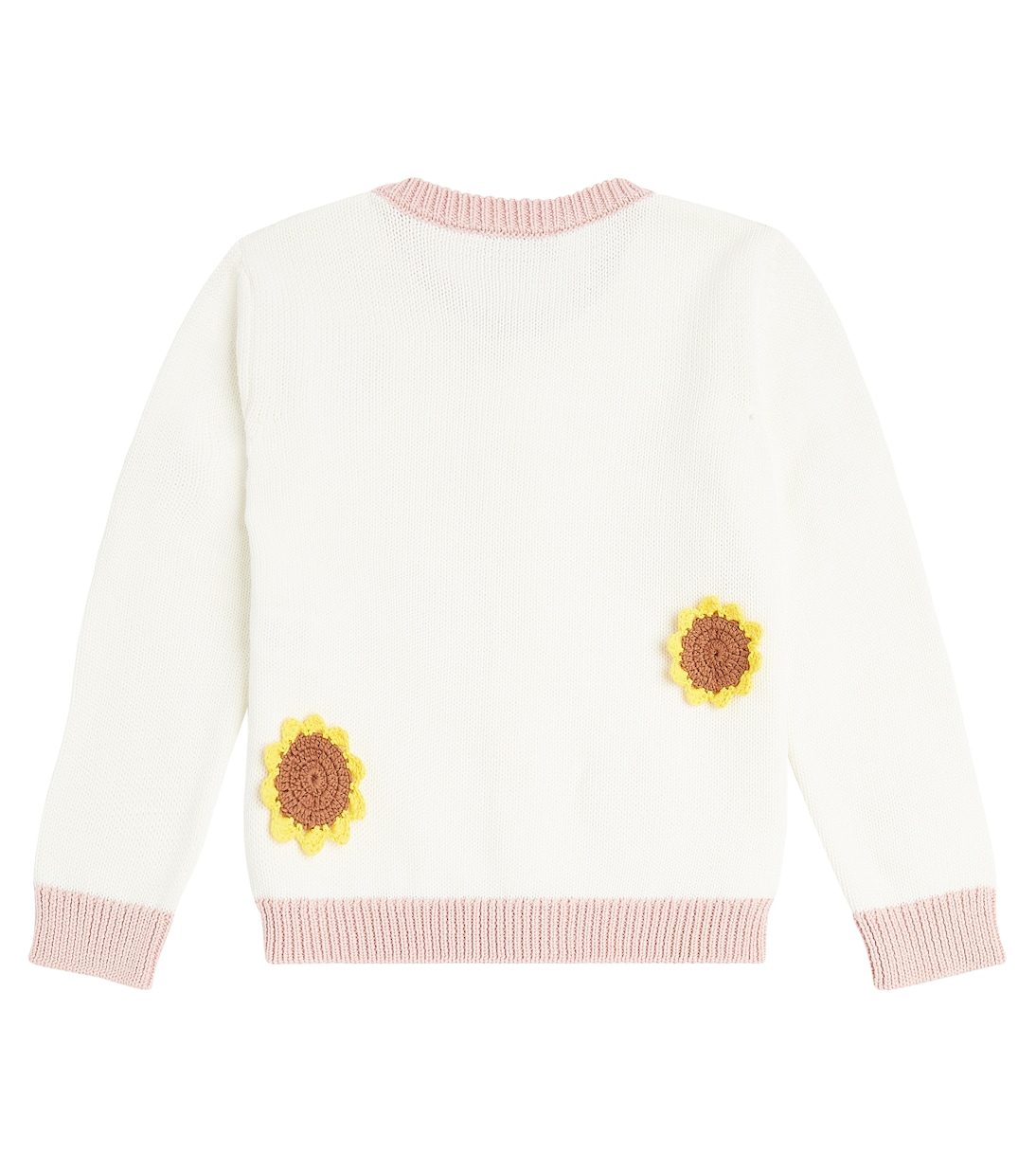 Cárdigan de algodón adornado | Stella McCartney Kids
