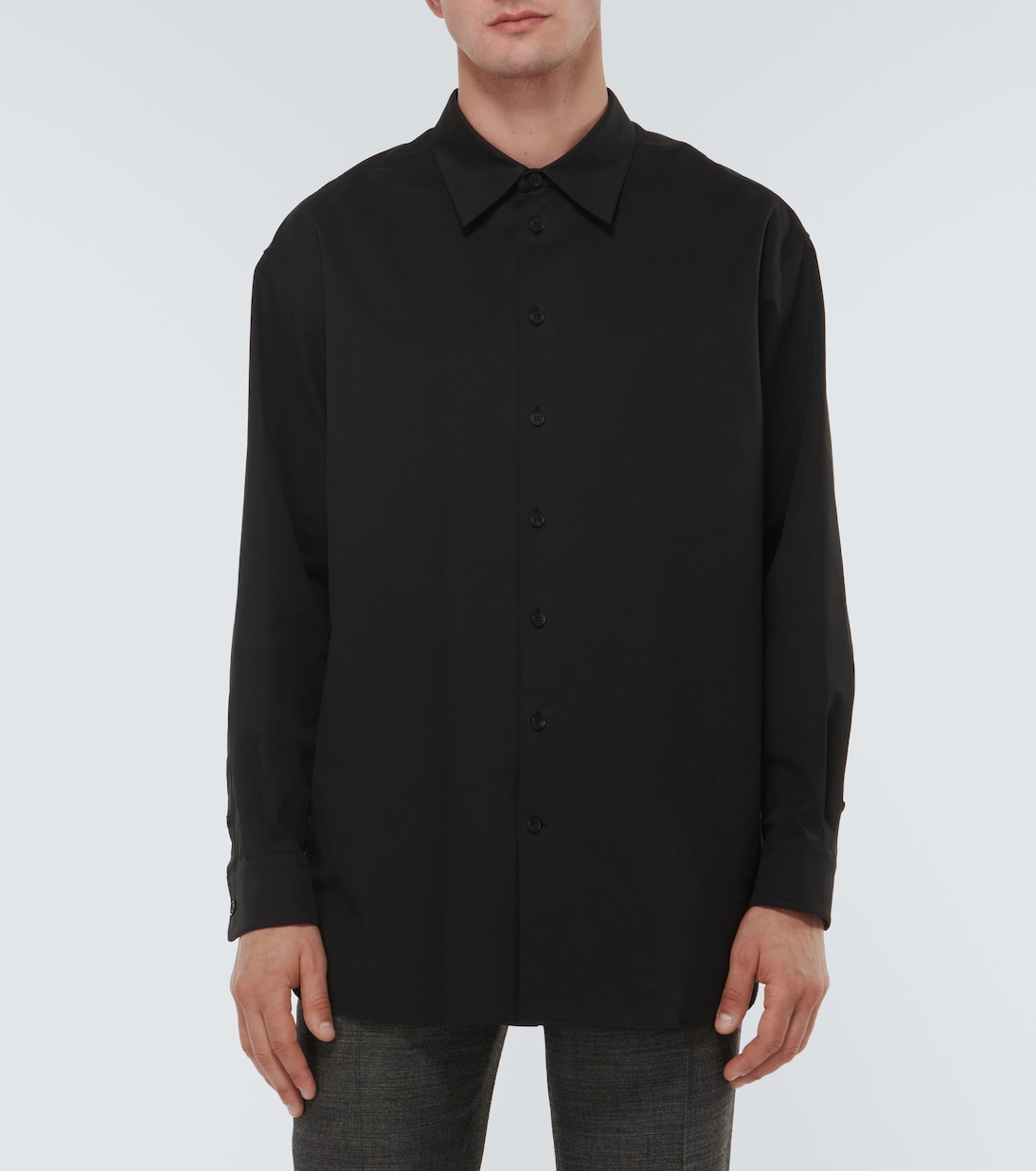 Oversize-Hemd Lukre aus Popeline | The Row