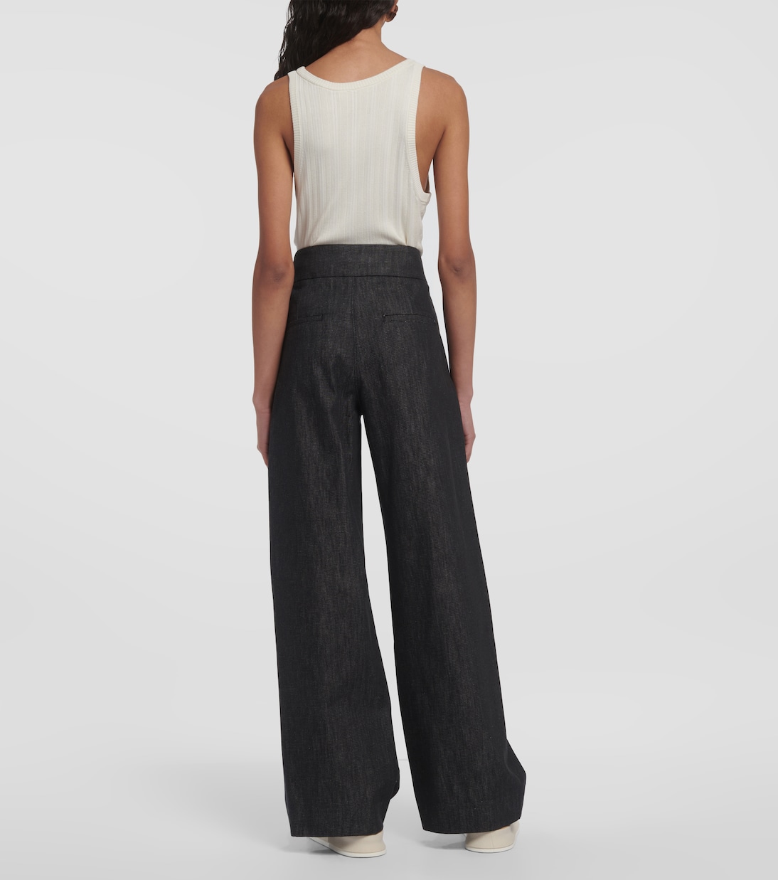 Athos chambray wide-leg pants | 'S Max Mara