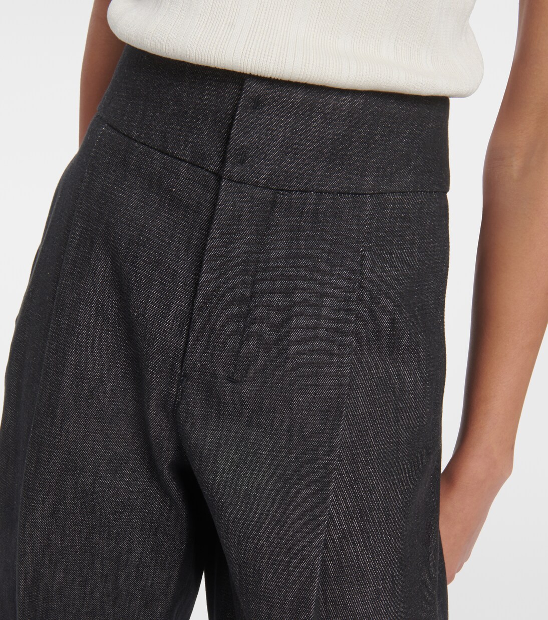 Athos chambray wide-leg pants | 'S Max Mara