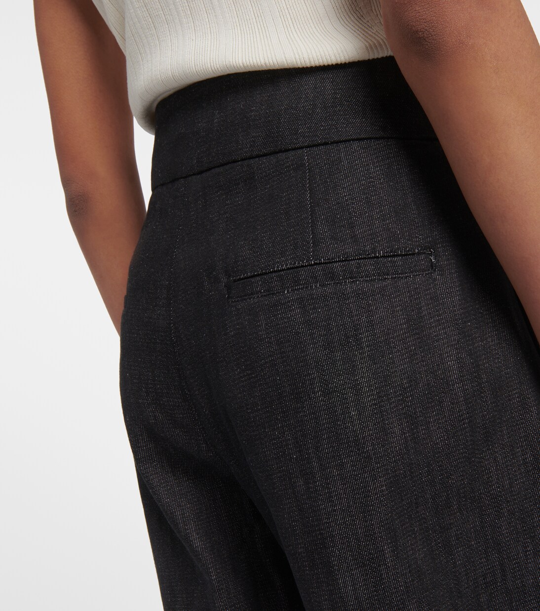 Athos chambray wide-leg pants | 'S Max Mara