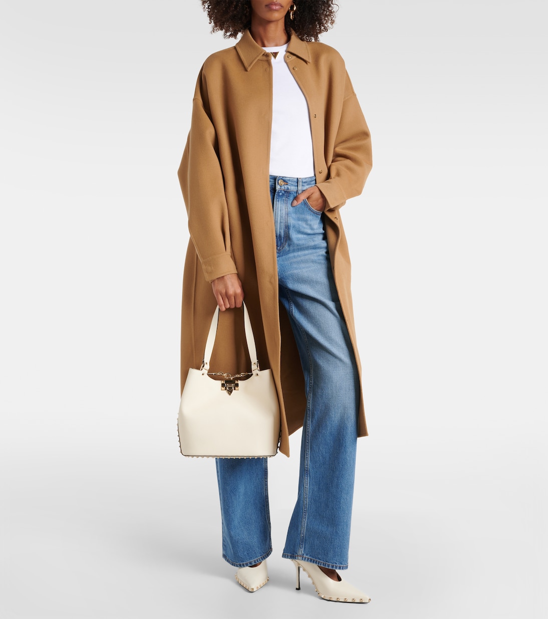 Sac Rockstud Small en cuir | Valentino Garavani