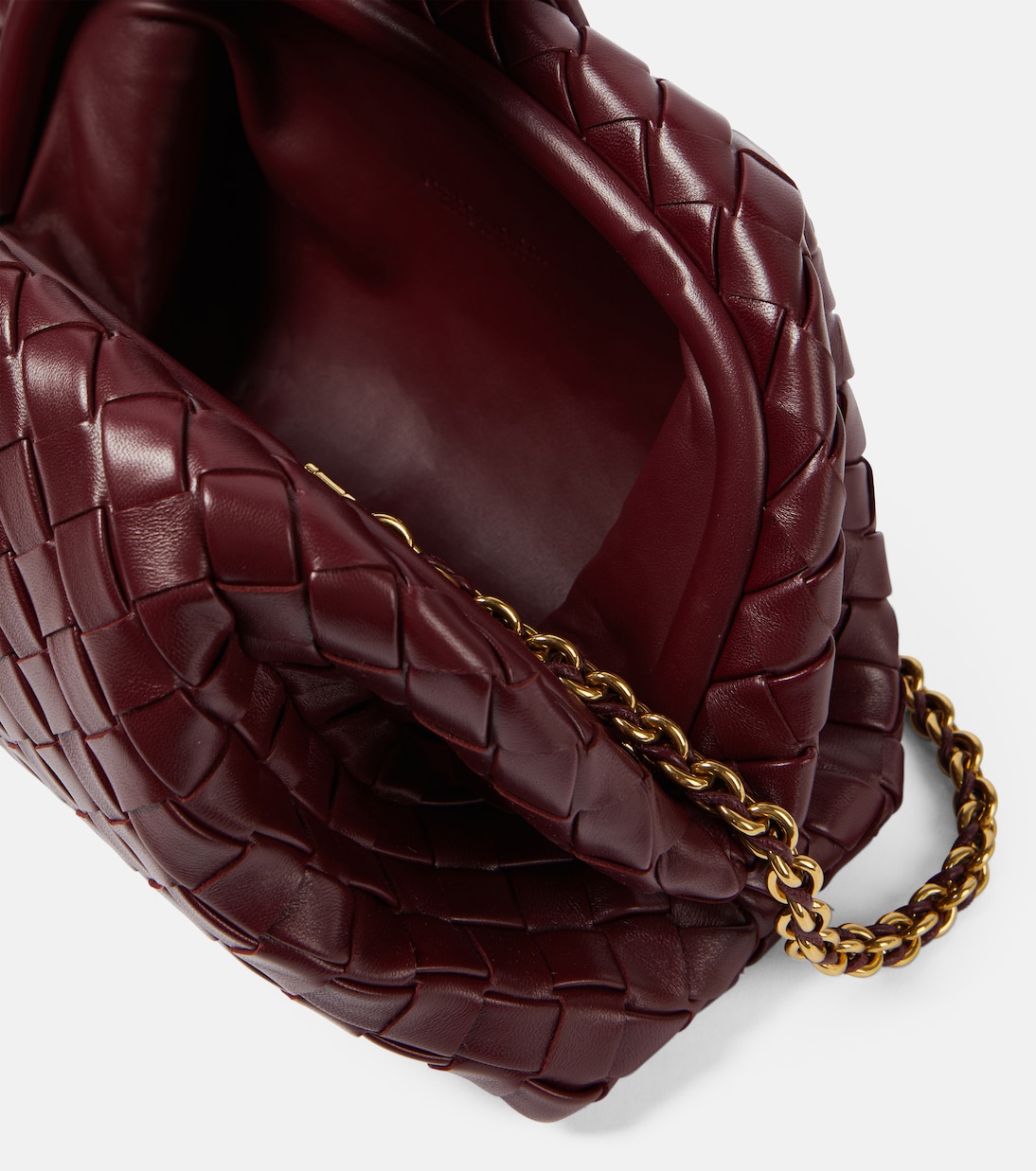 Pochette Lauren 1980 en cuir Intrecciato  | Bottega Veneta
