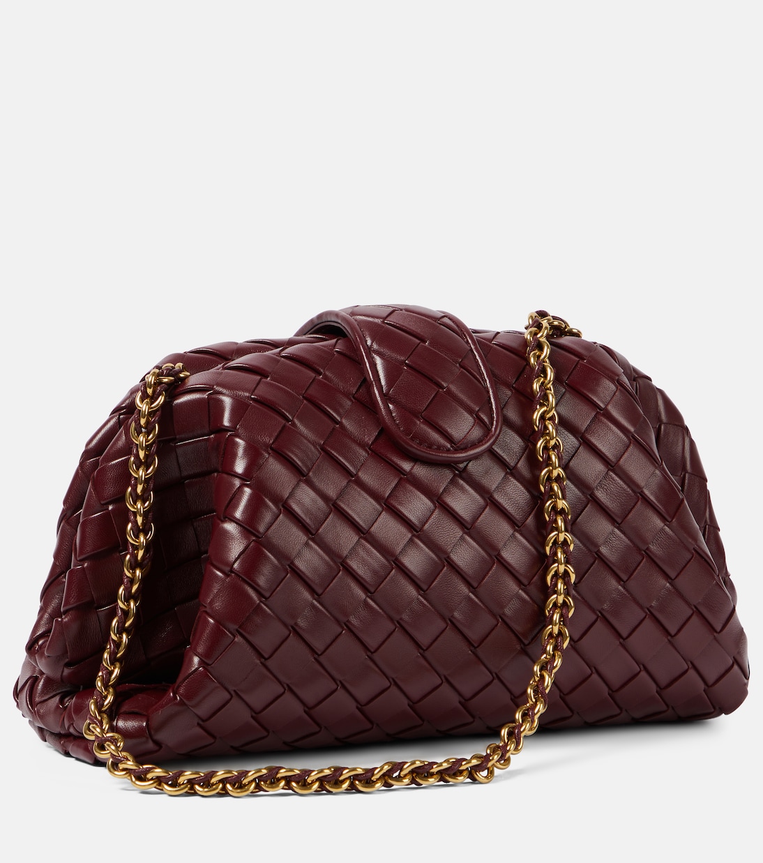 Pochette Lauren 1980 en cuir Intrecciato  | Bottega Veneta