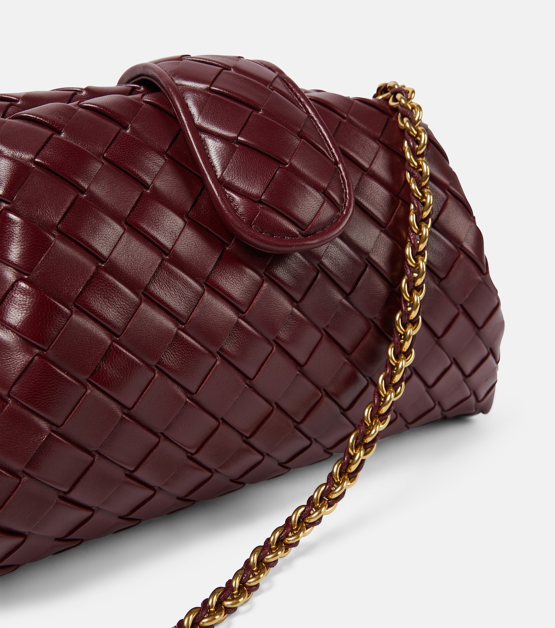 Pochette Lauren 1980 en cuir Intrecciato  | Bottega Veneta