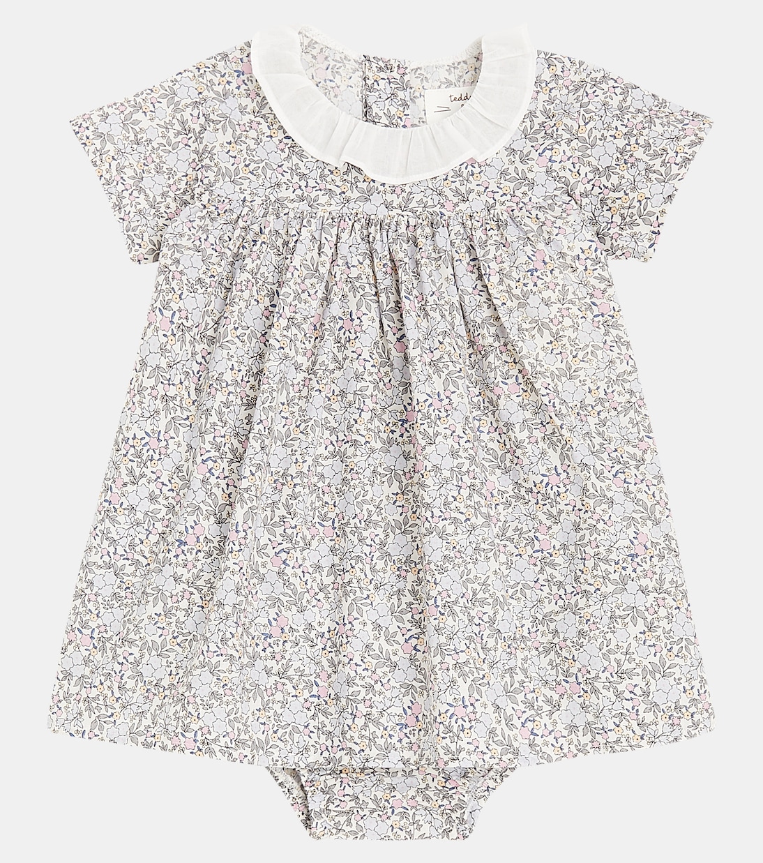 Baby - Abito e culottes in cotone | Il Gufo