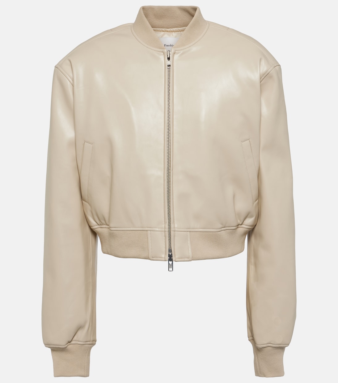Micky faux leather bomber jacket | The Frankie Shop