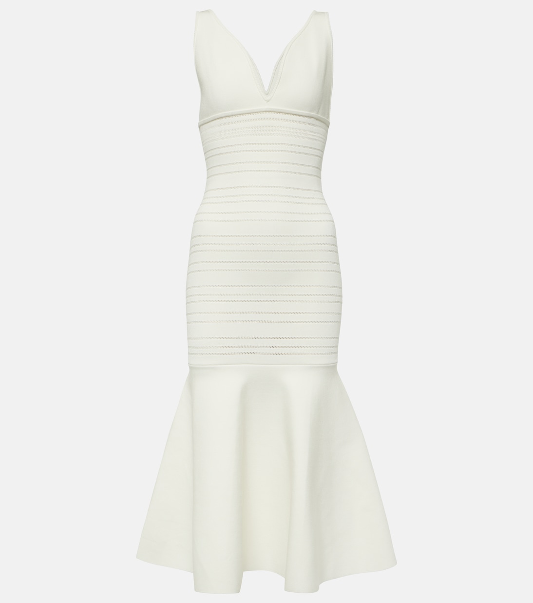 Abito midi in jersey | Victoria Beckham