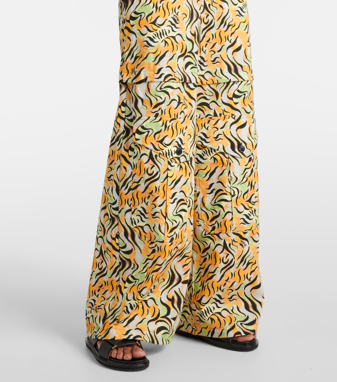 Weite Hose aus Baumwolle | Marni