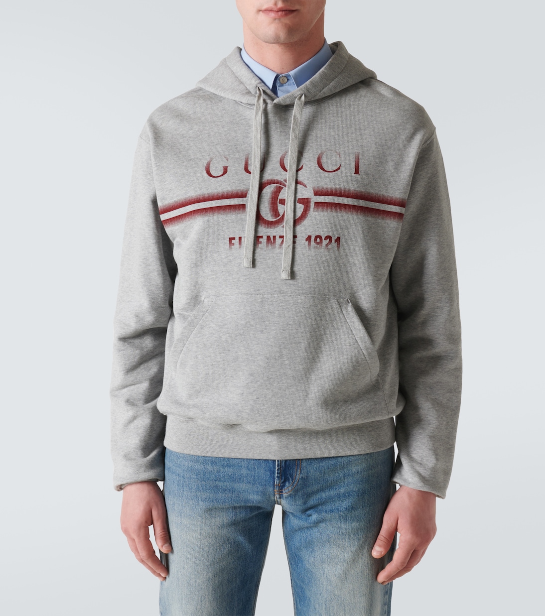 Sudadera con capucha de algodón con logo | Gucci