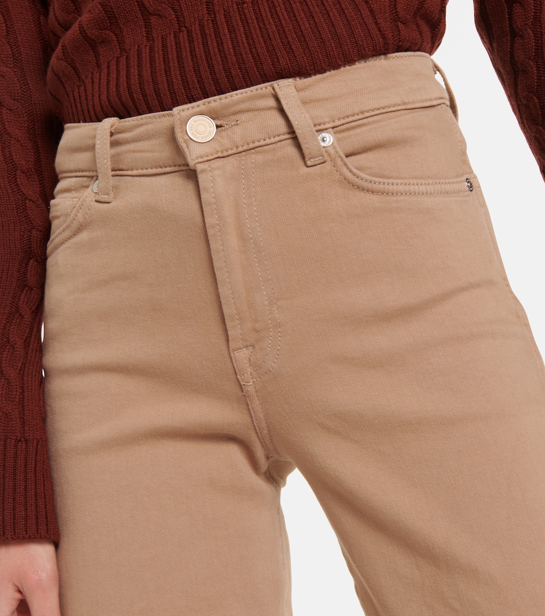 Jeans a gamba larga Lotta a vita alta | 7 For All Mankind