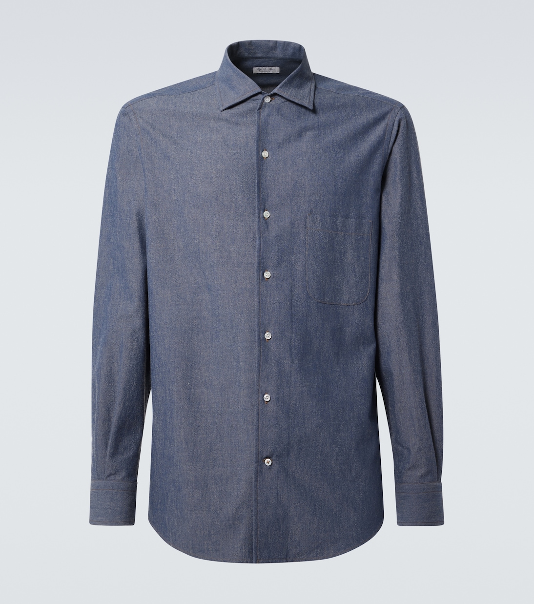 Camicia André in chambray | Loro Piana