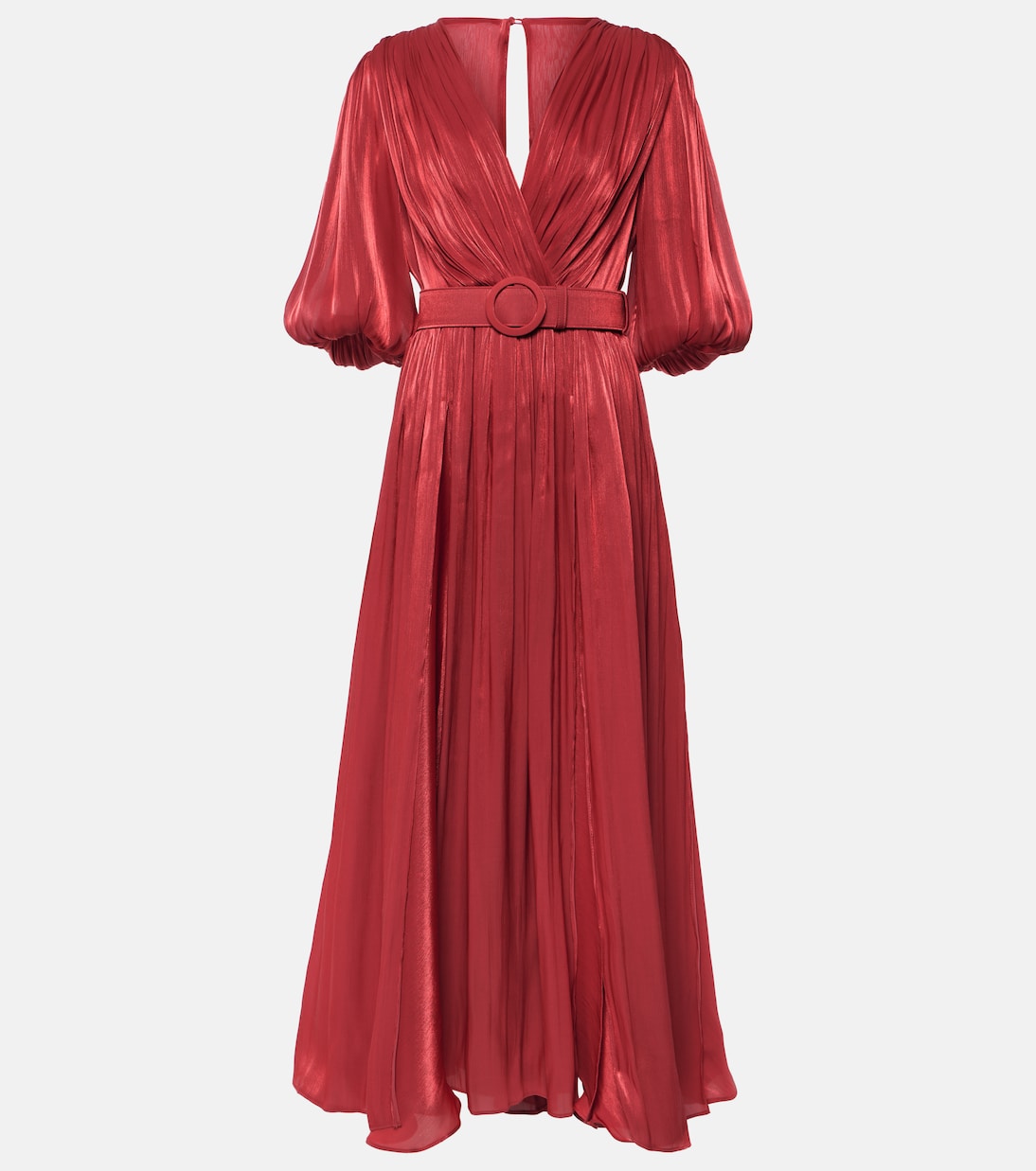 Midikleid Brennie Lurex® aus Georgette | Costarellos