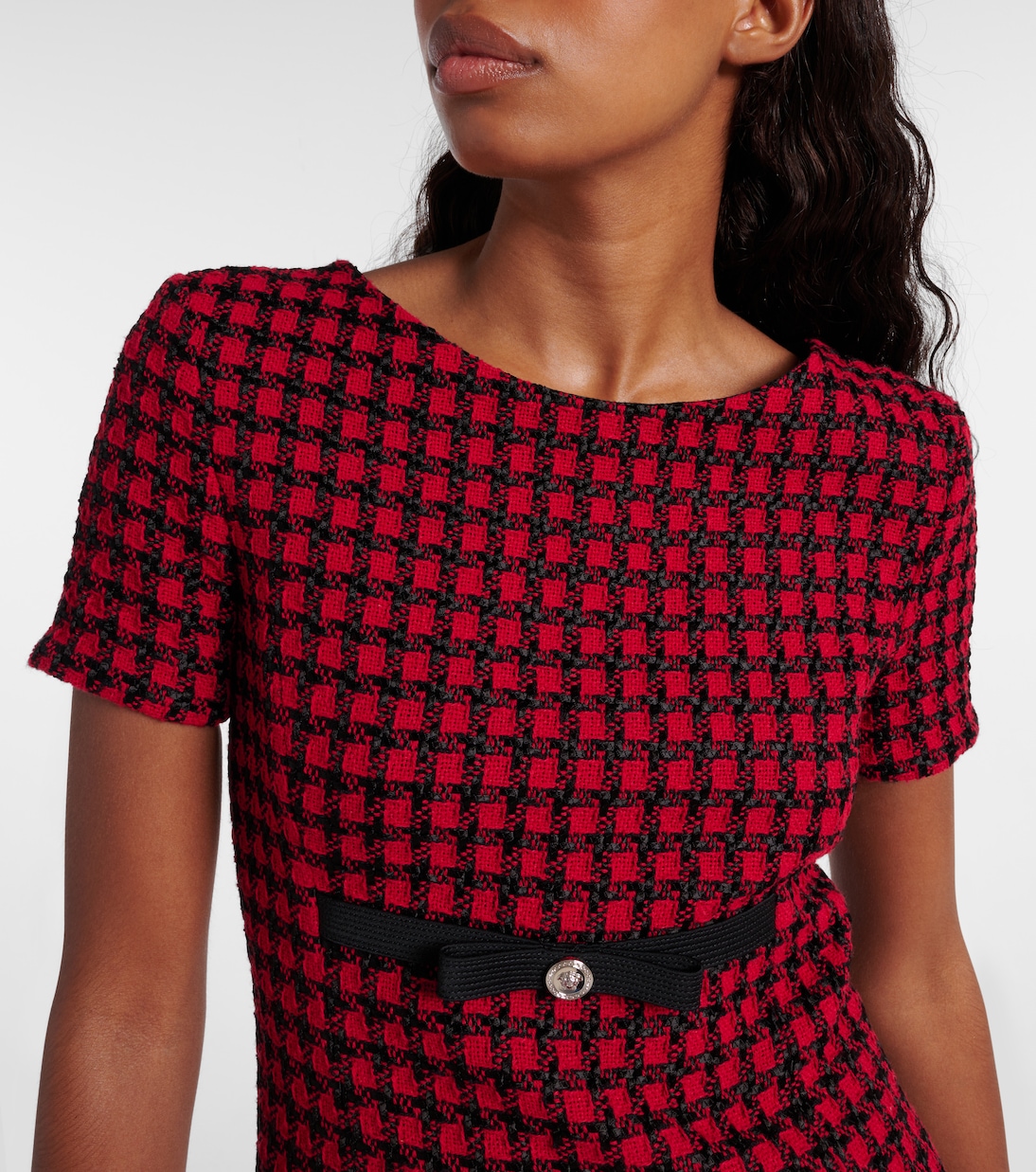 Minikleid aus Tweed | Versace