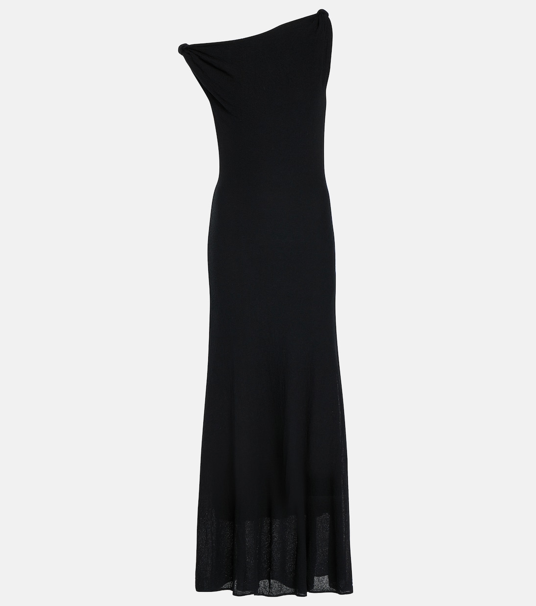 Robe midi Glow Twist en coton mélangé | SIR