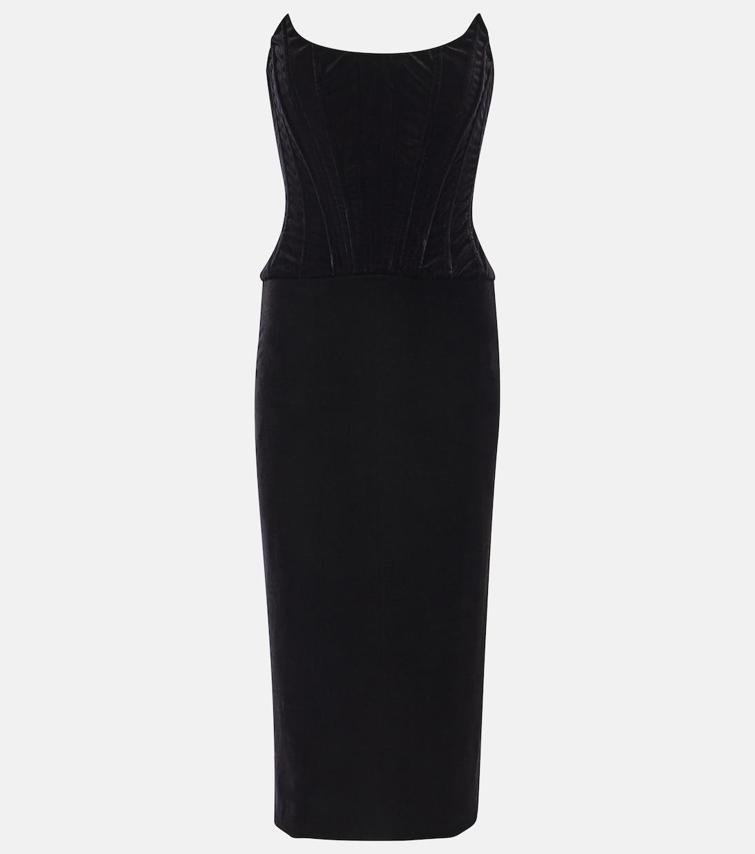 Velvet bustier dress | Dolce&Gabbana