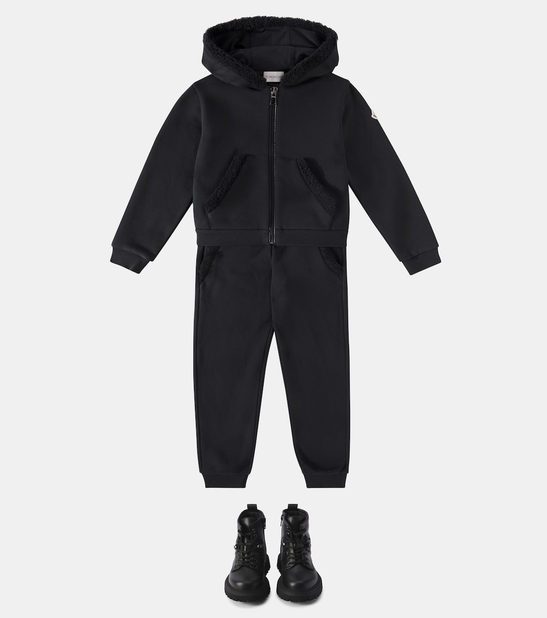 Bottines Petit Hevea en cuir | Moncler Enfant