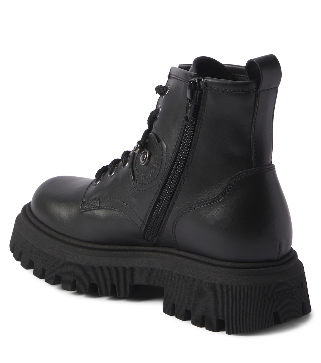 Bottines Petit Hevea en cuir | Moncler Enfant