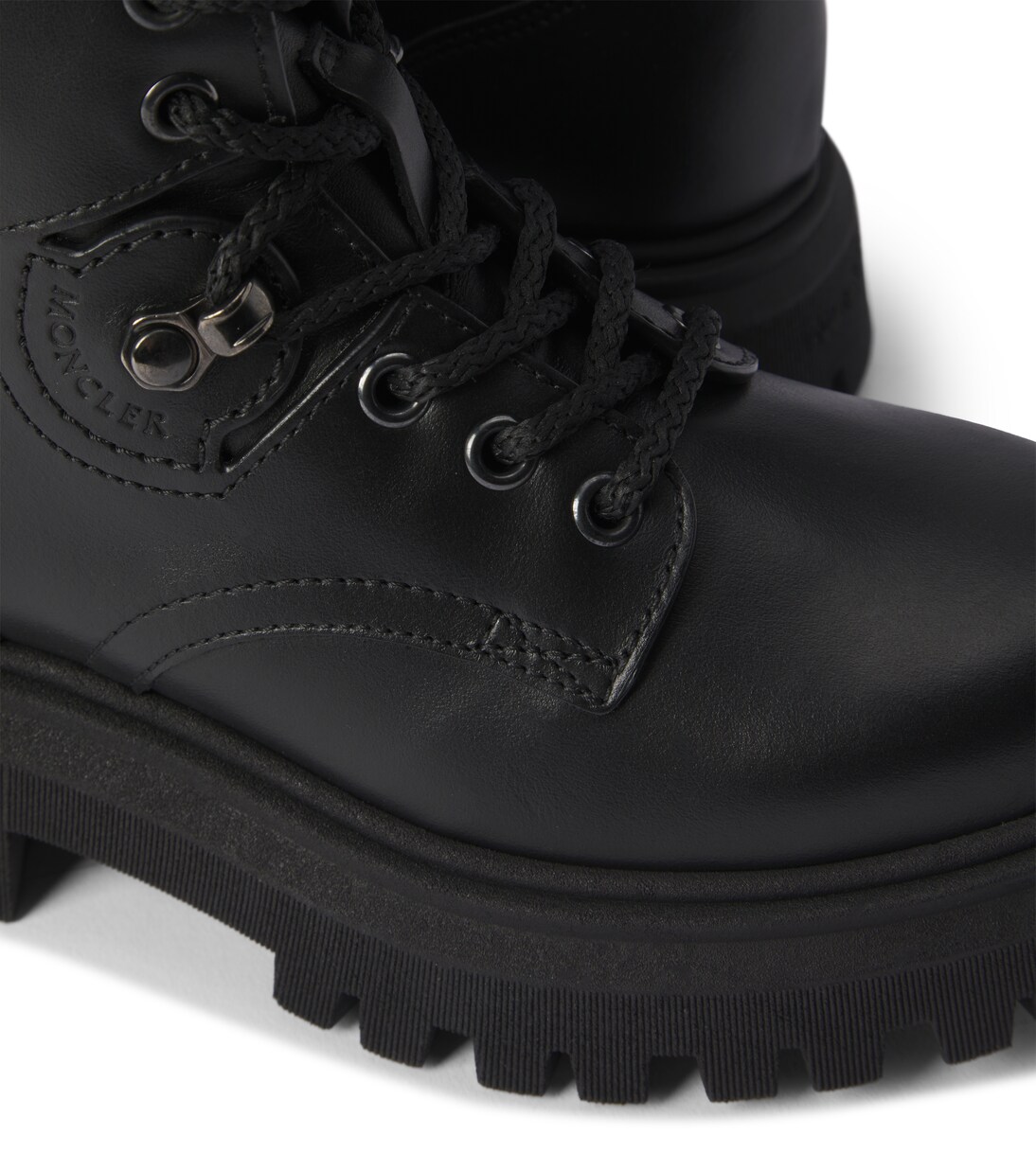 Bottines Petit Hevea en cuir | Moncler Enfant