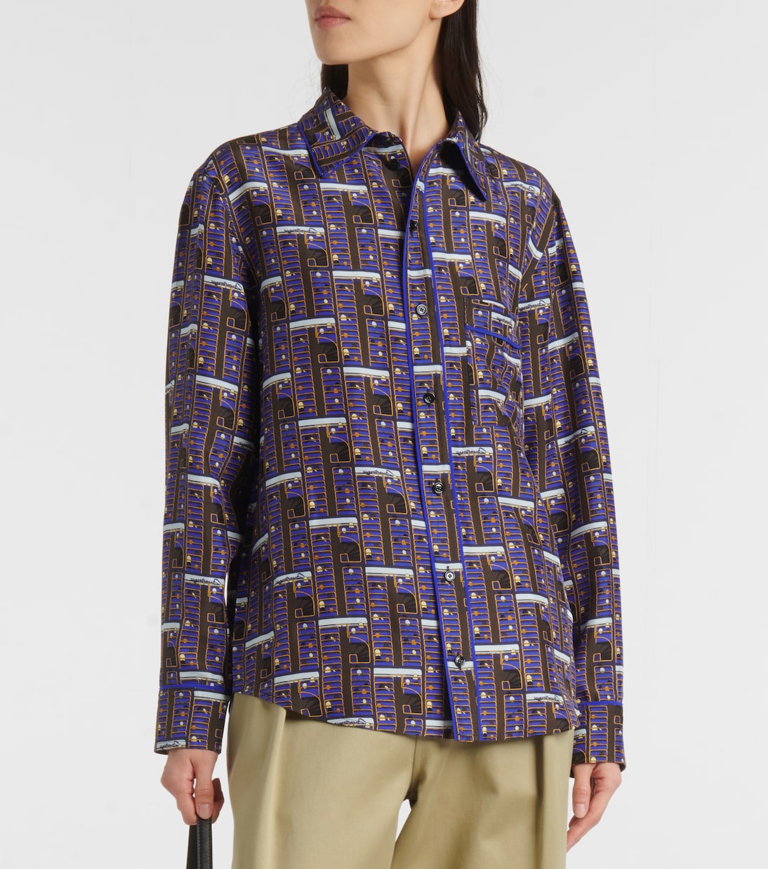Chemise Burberry en soie | Burberry