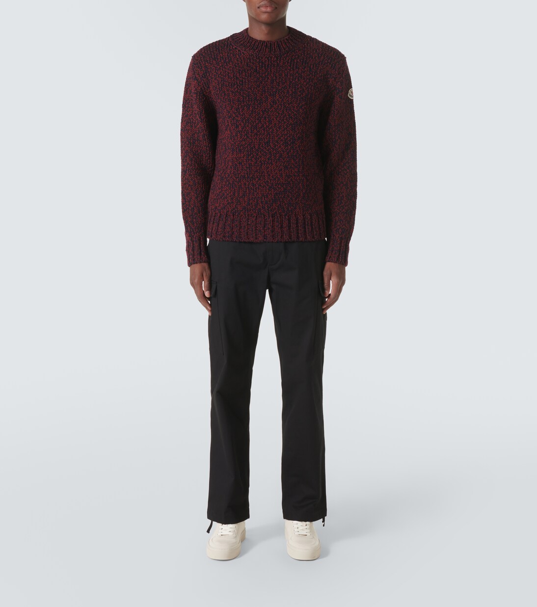 Mouliné wool sweater | Moncler