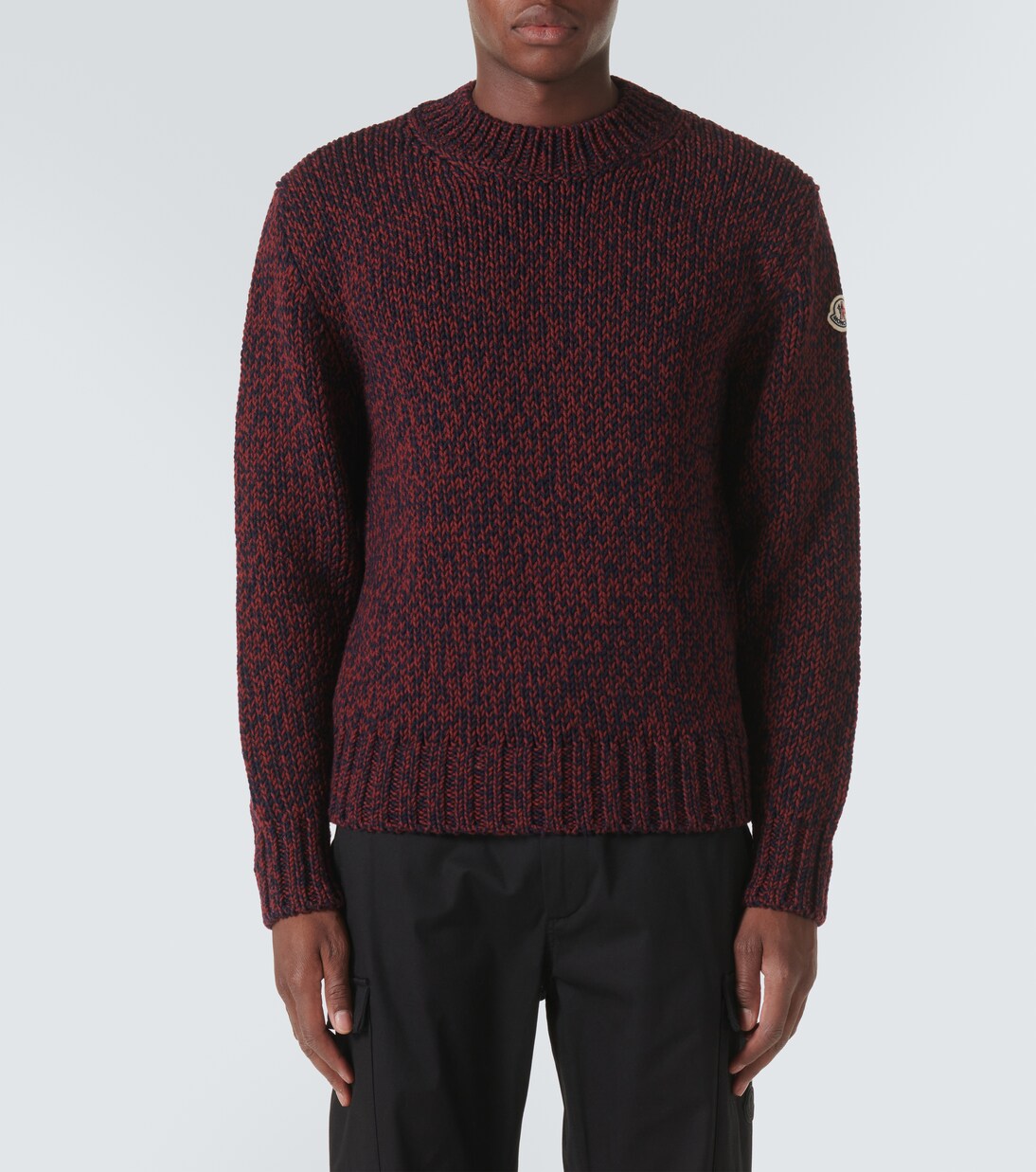 Mouliné wool sweater | Moncler