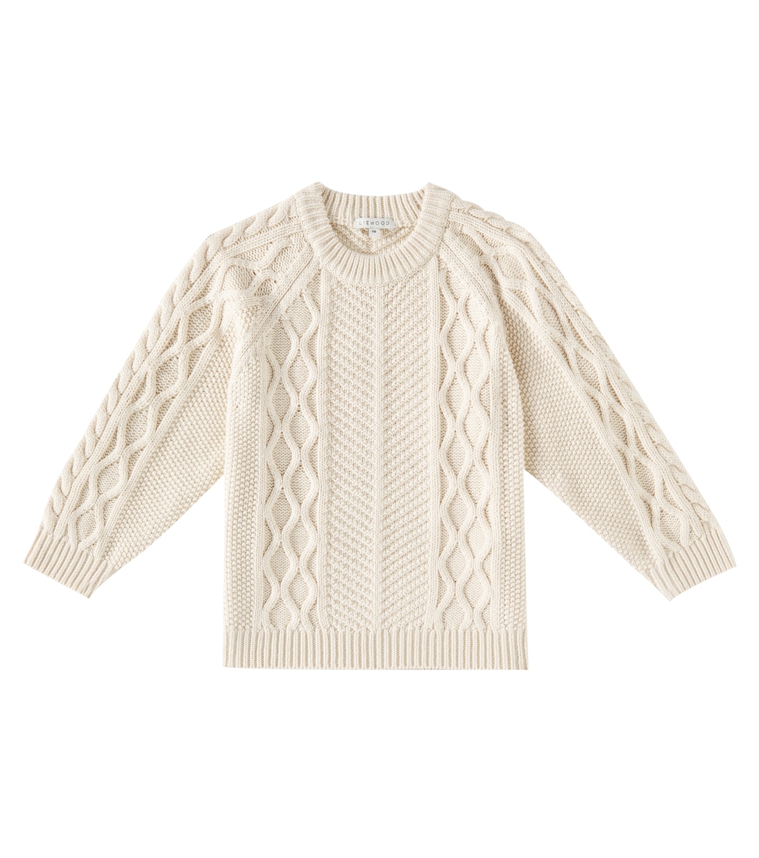 Callio cable-knit wool and cotton sweater | Liewood
