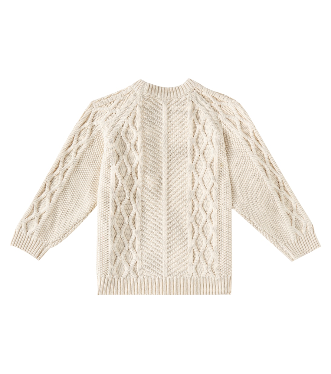 Callio cable-knit wool and cotton sweater | Liewood