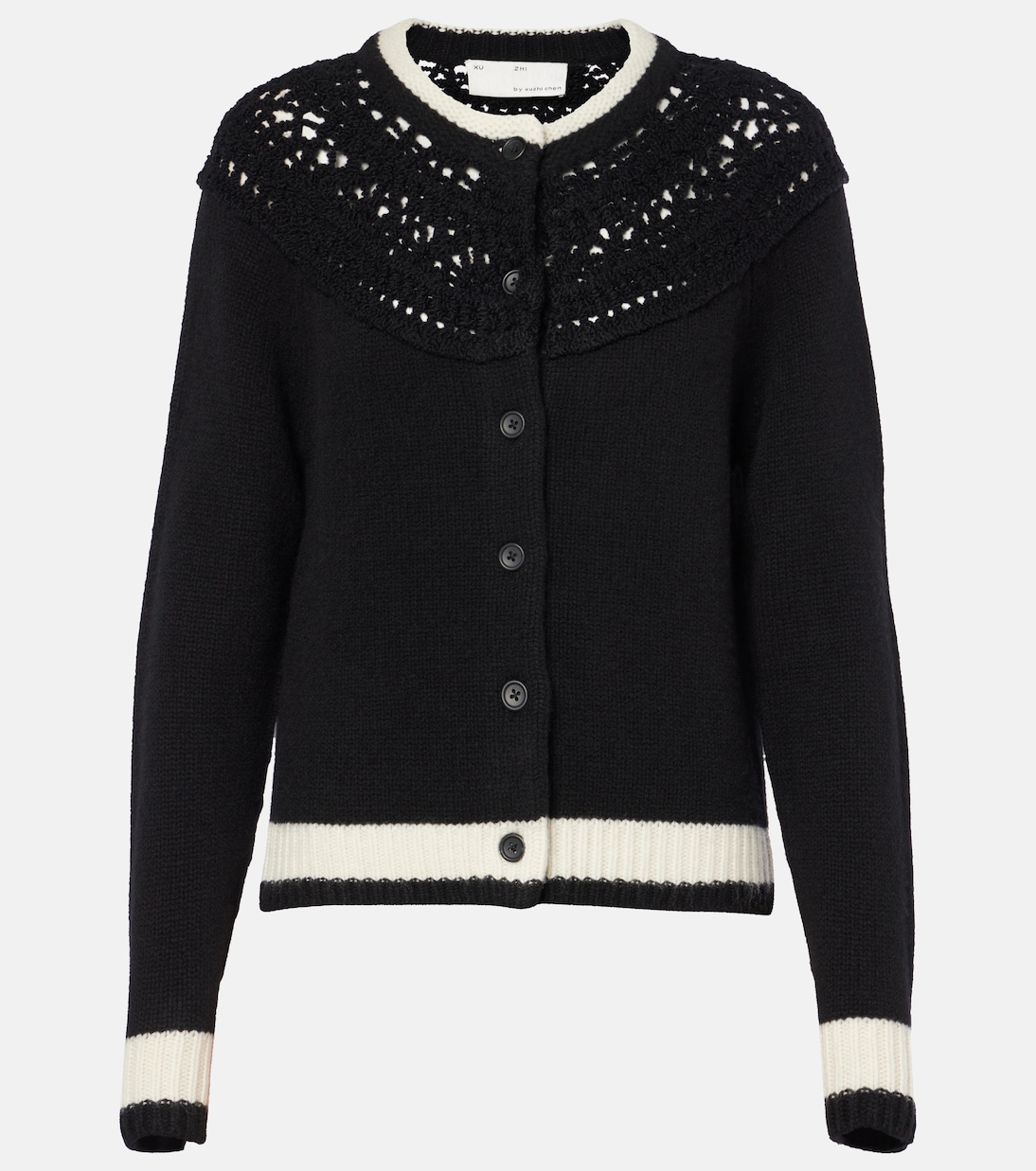 Cardigan en laine mélangée | Xu Zhi