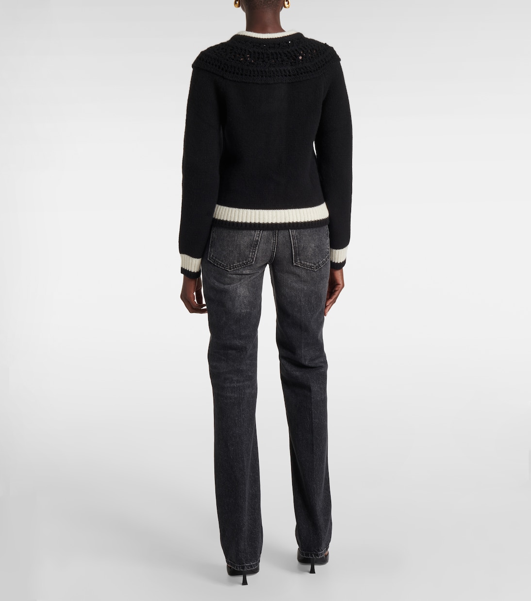Cardigan en laine mélangée | Xu Zhi