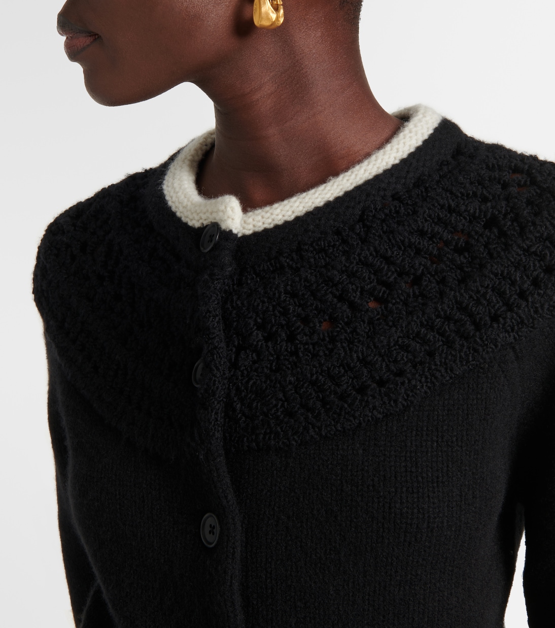 Cardigan en laine mélangée | Xu Zhi