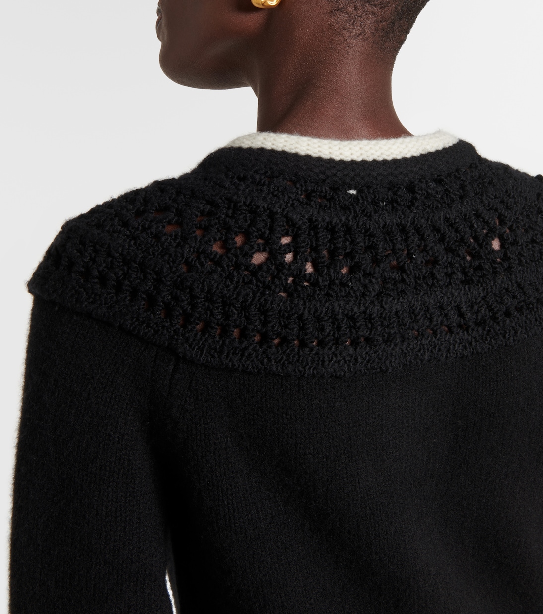 Cardigan en laine mélangée | Xu Zhi