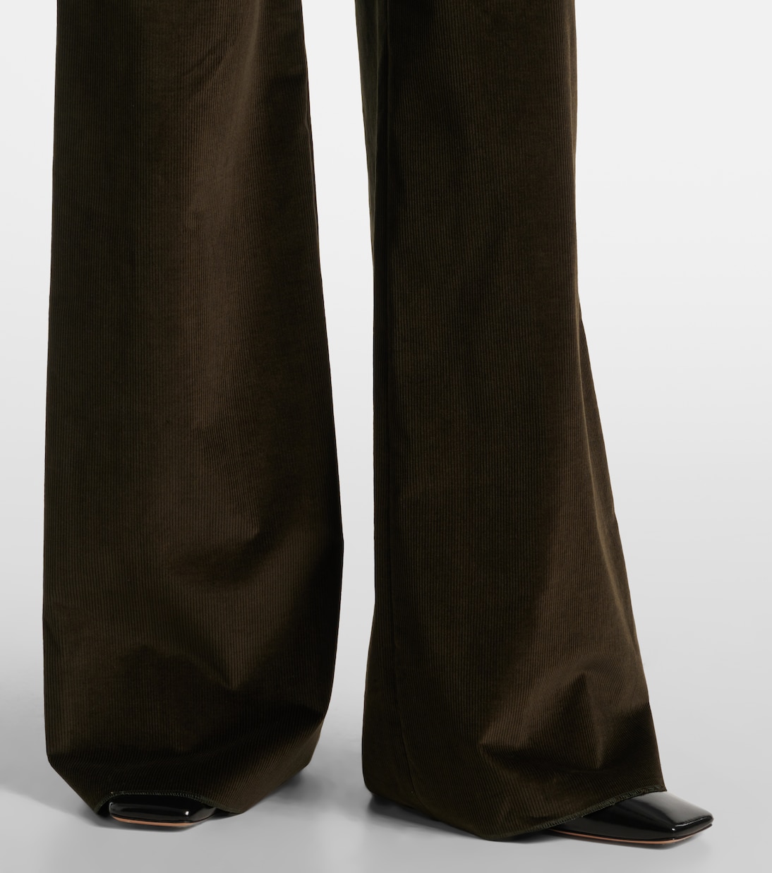 Pantaloni flared Tritone in velluto | Max Mara