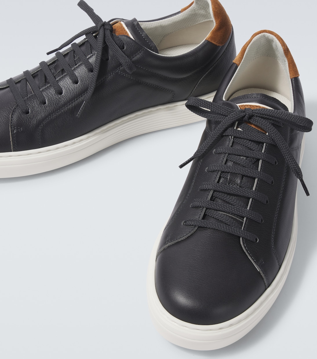 Sneakers in pelle | Brunello Cucinelli