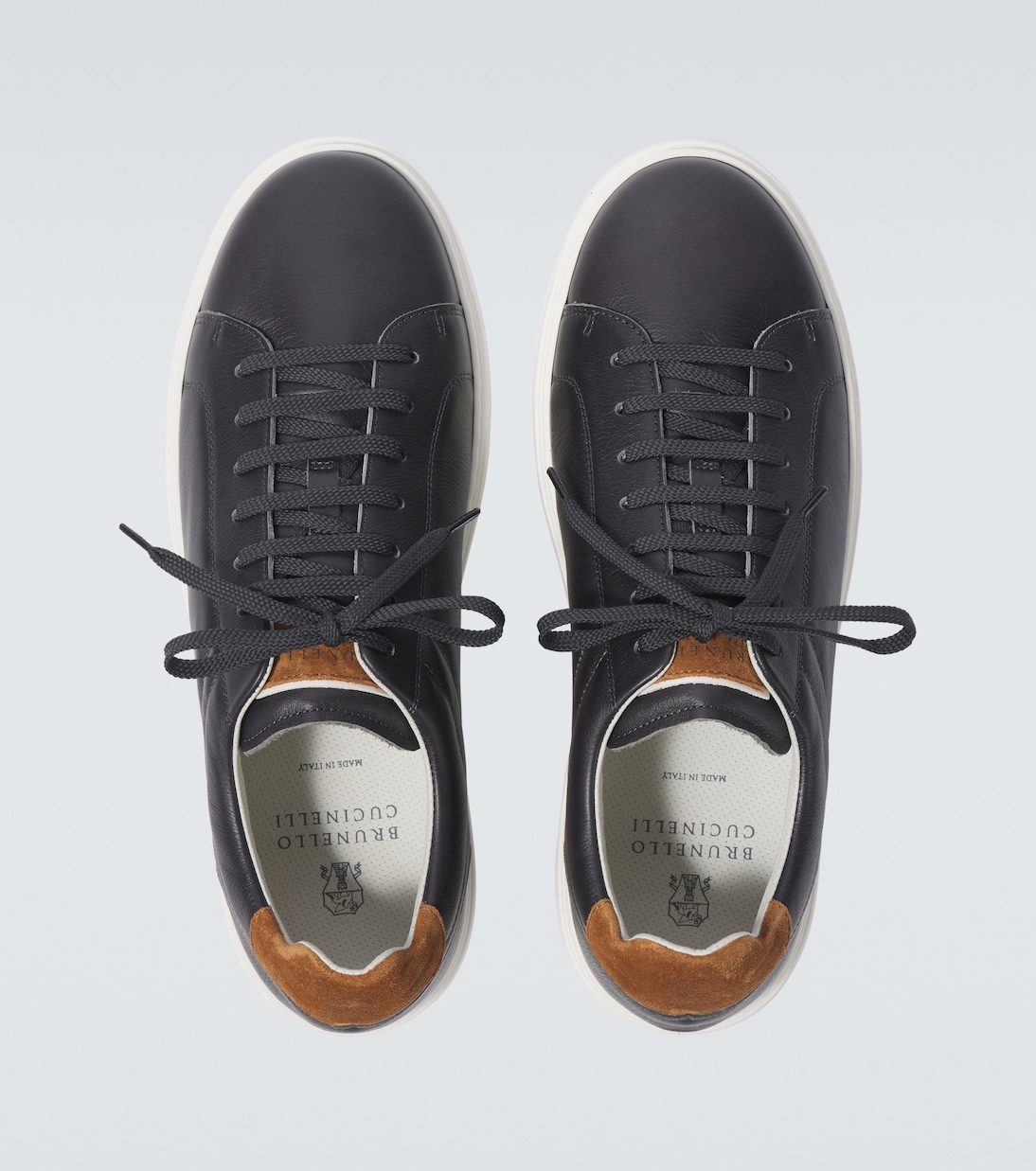 Sneakers in pelle | Brunello Cucinelli