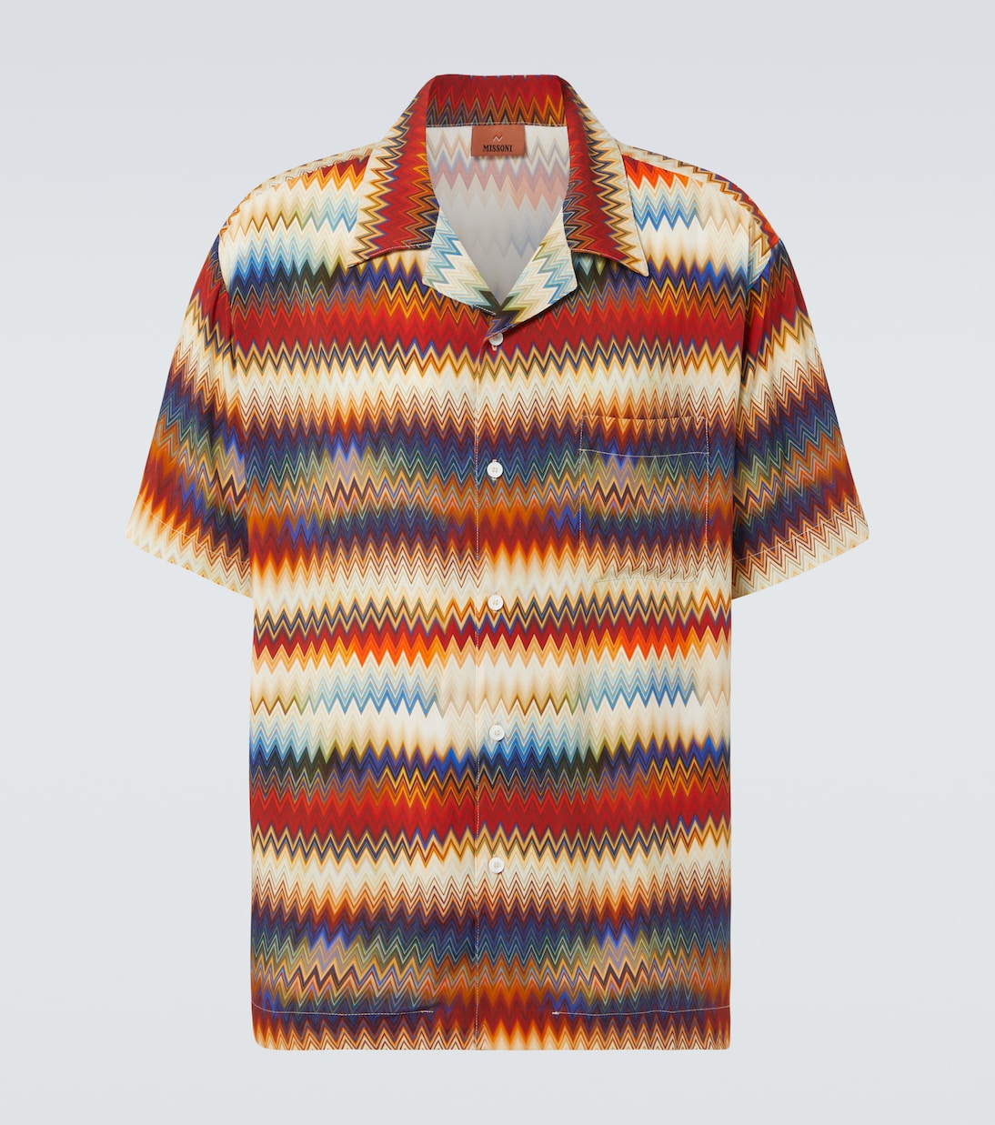 Camisa bowling en zigzag | Missoni