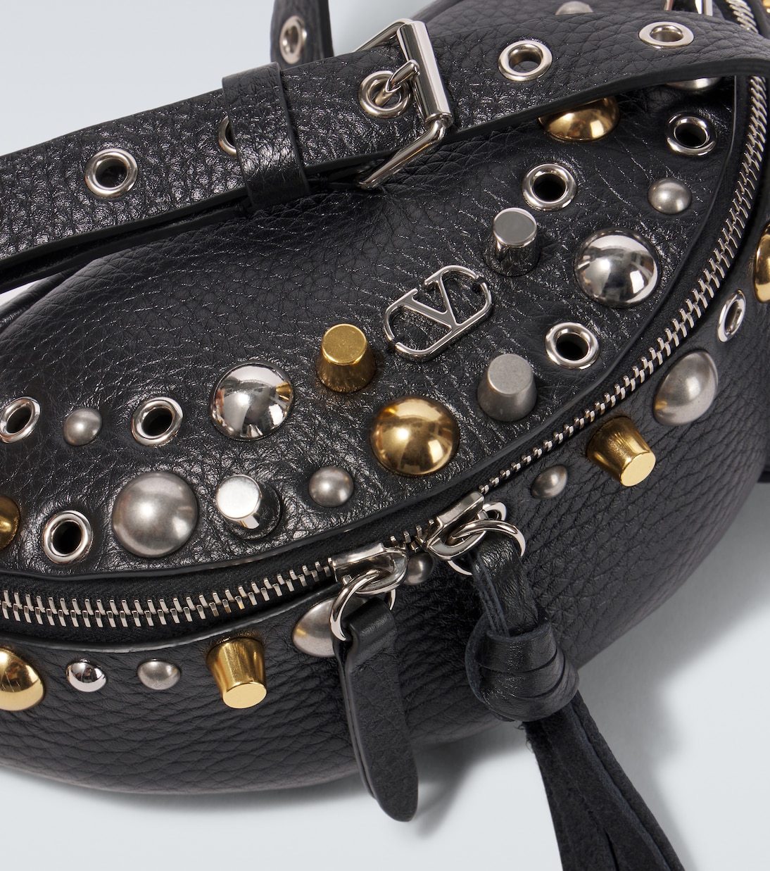 Marsupio Nellcôte in pelle con borchie | Valentino Garavani