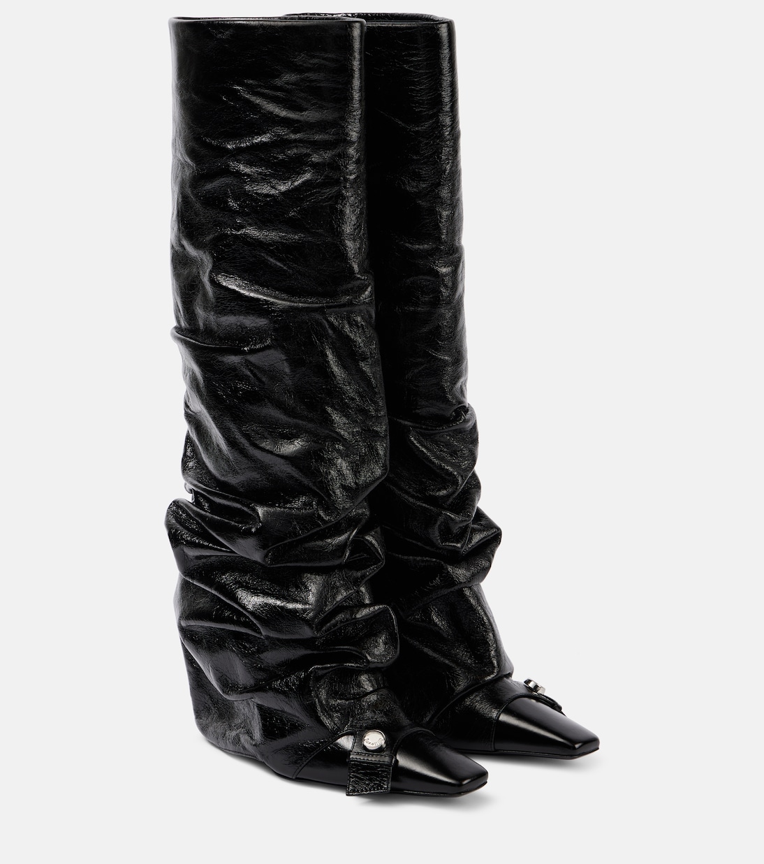 Botas altas Juno 95 de piel | The Attico