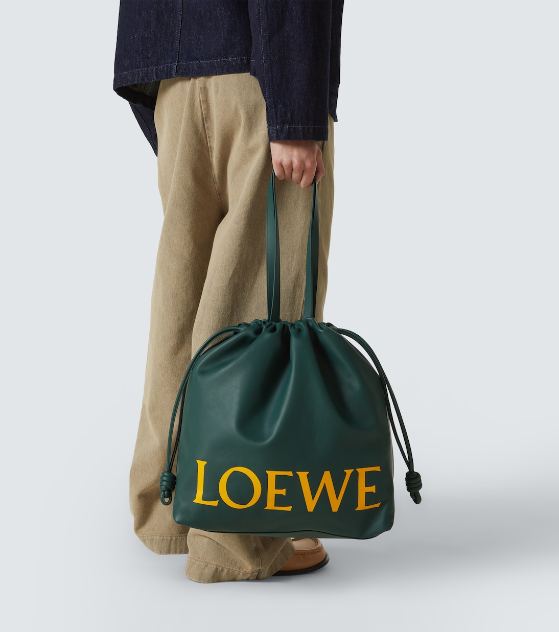 Tote Flamenco aus Leder | Loewe