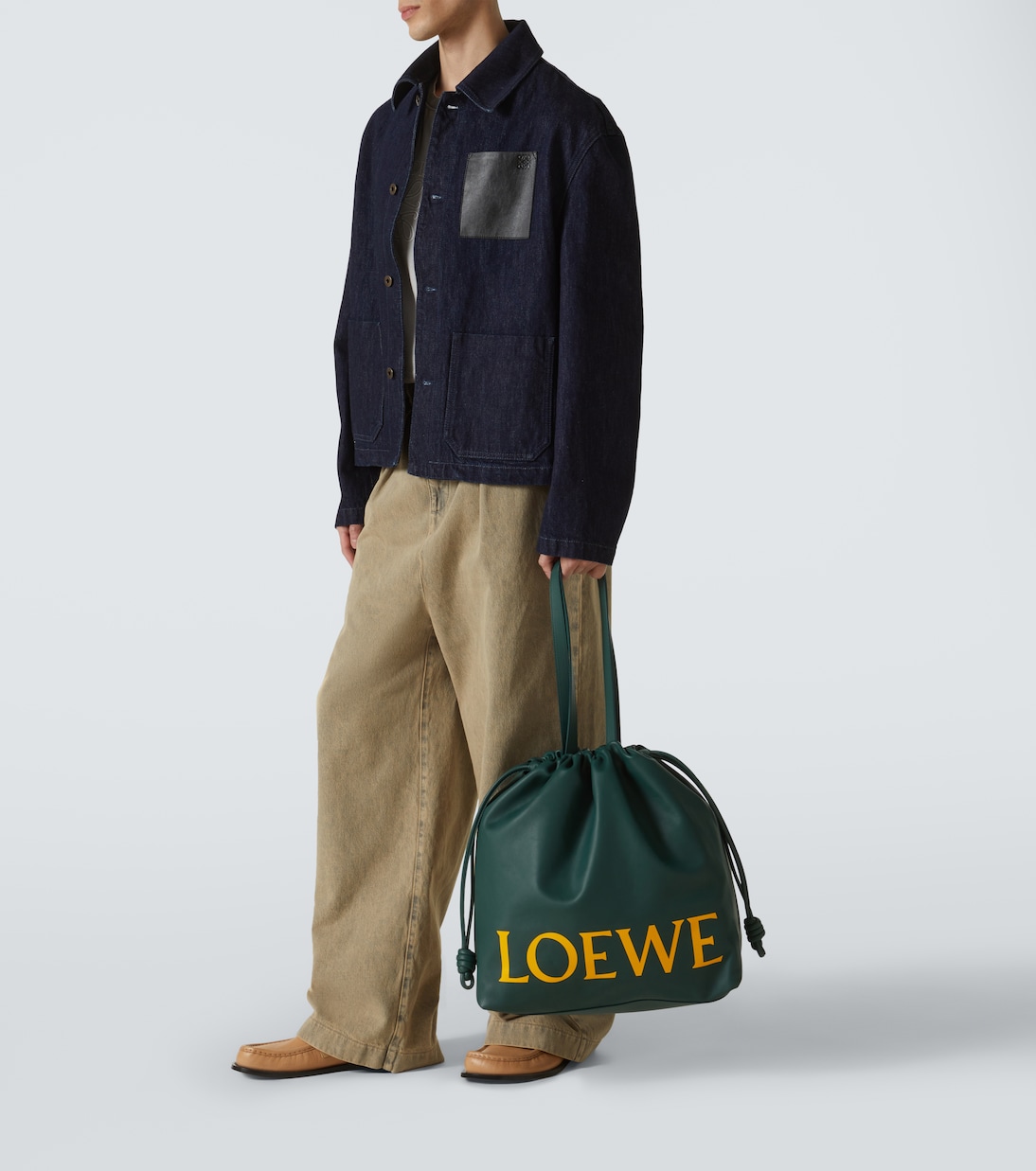 Tote Flamenco aus Leder | Loewe