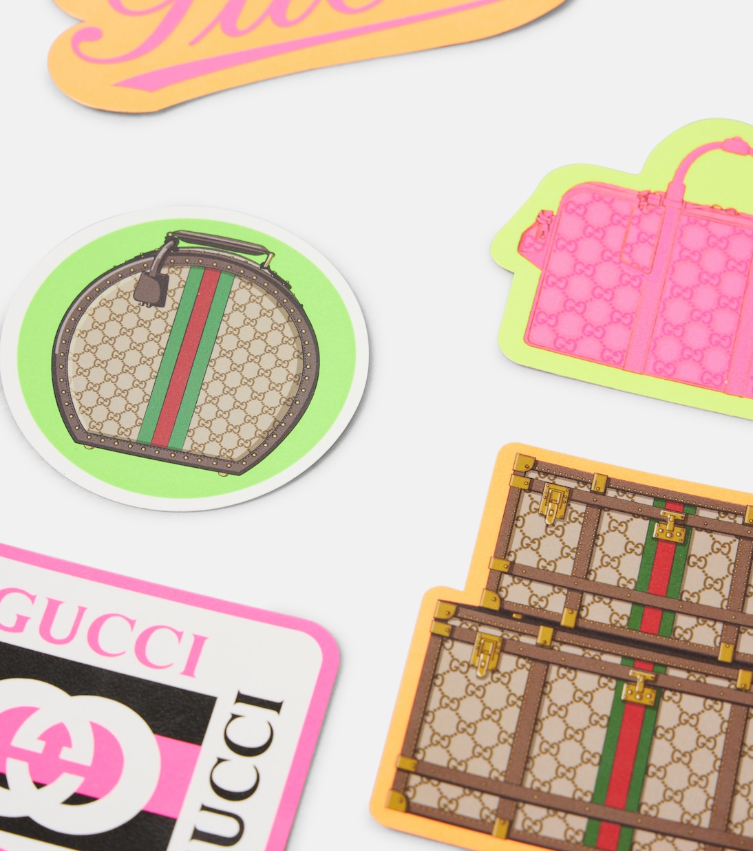 Valigeria set of 11 luggage stickers | Gucci