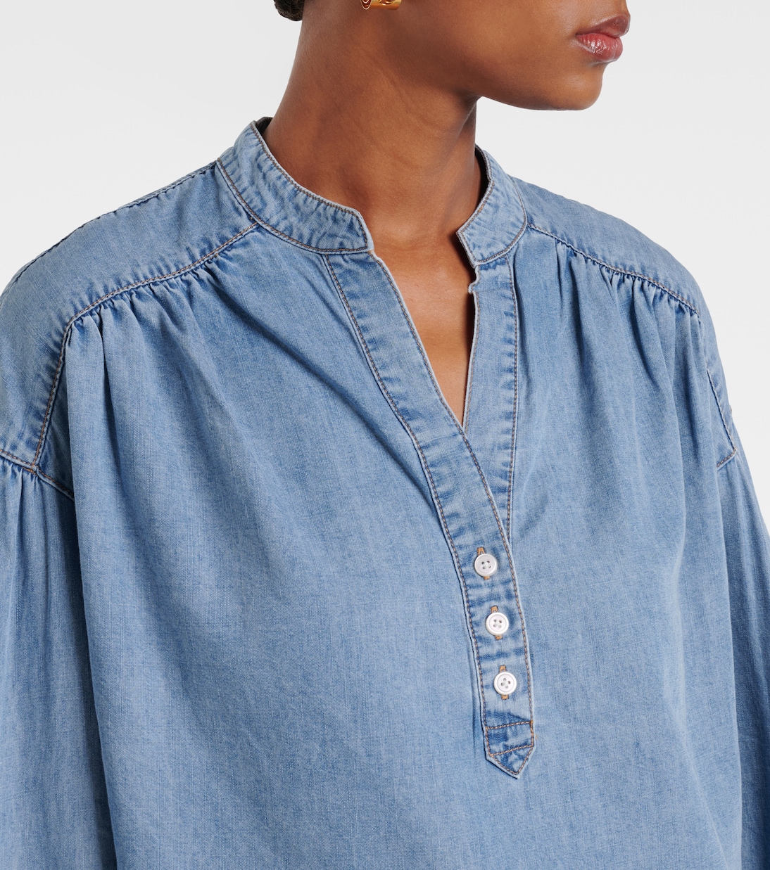 Camisa de denim Kylie | Veronica Beard