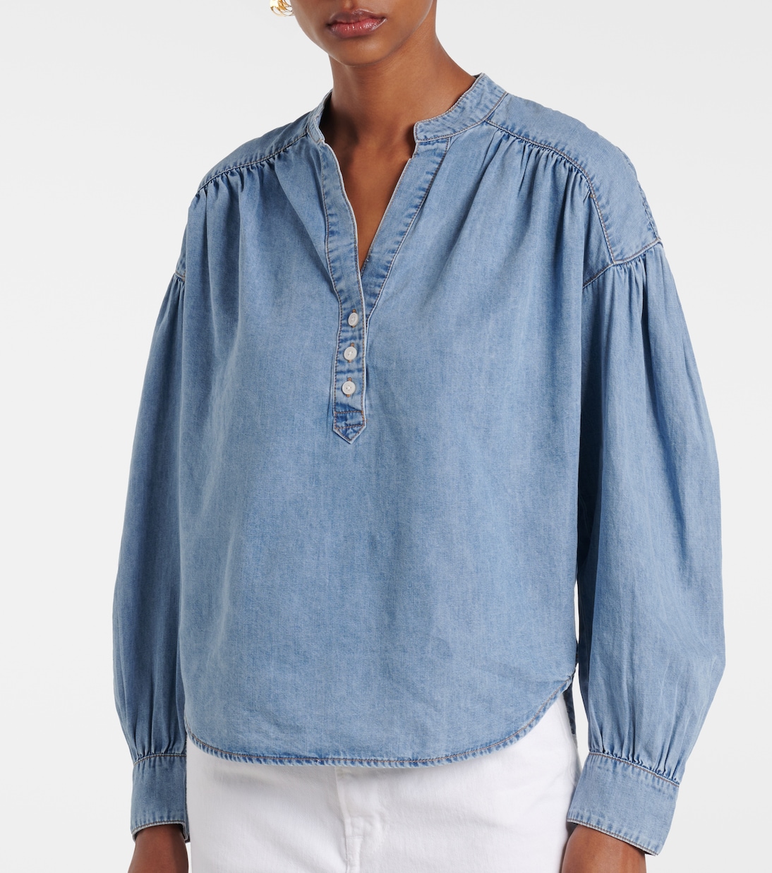 Camisa de denim Kylie | Veronica Beard