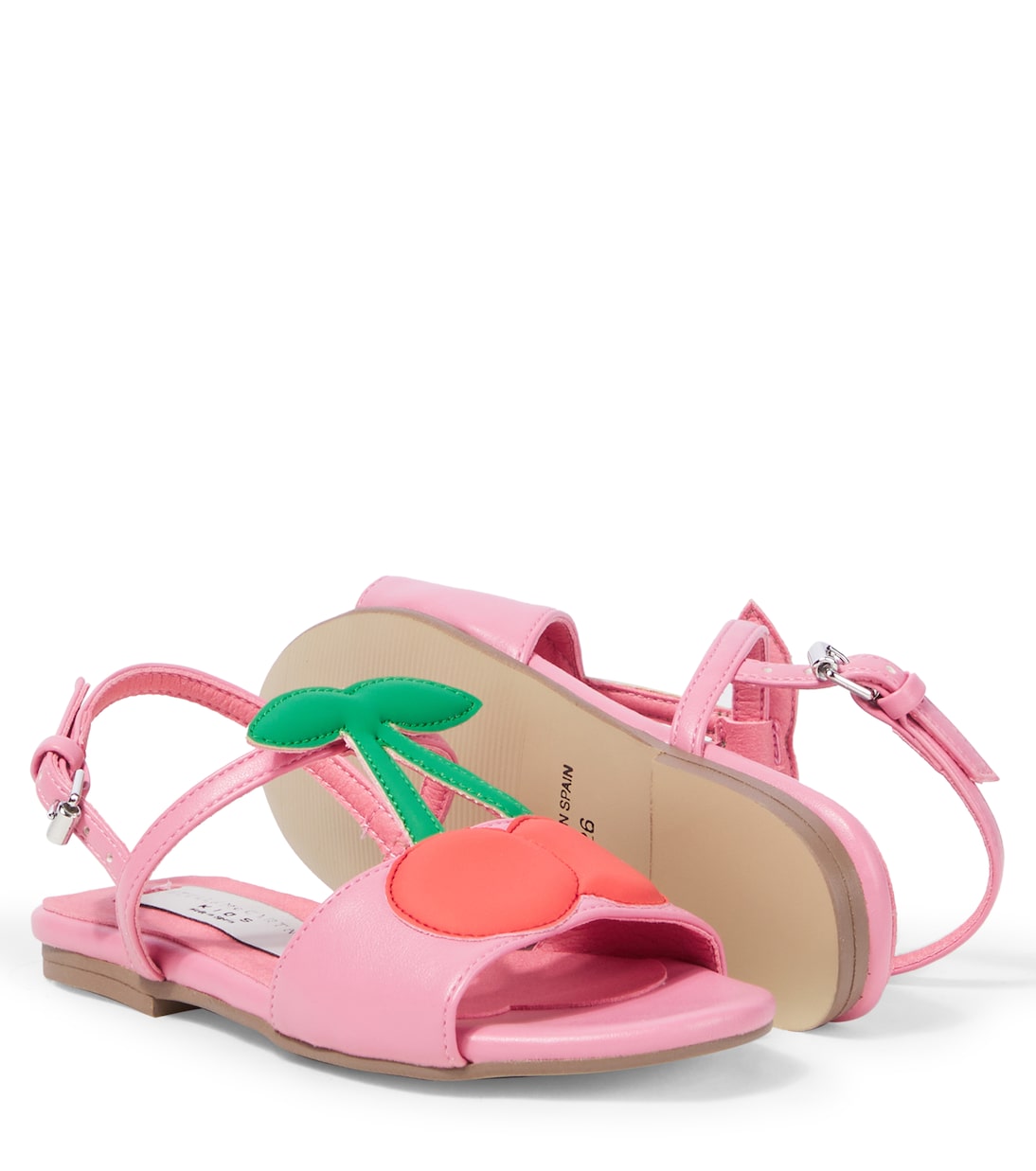 Sandales Cherry en cuir synthétique | Stella McCartney Kids