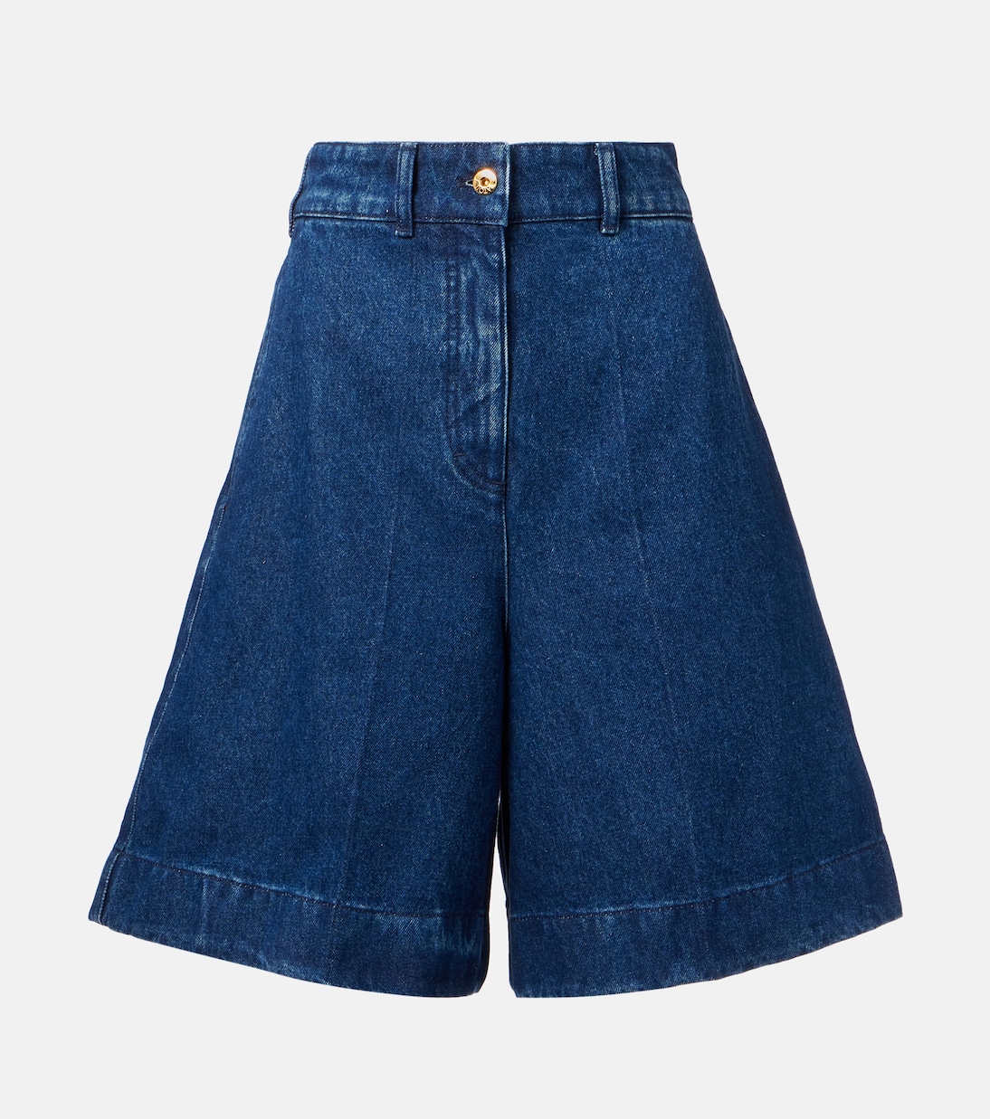 High-rise denim shorts | Patou
