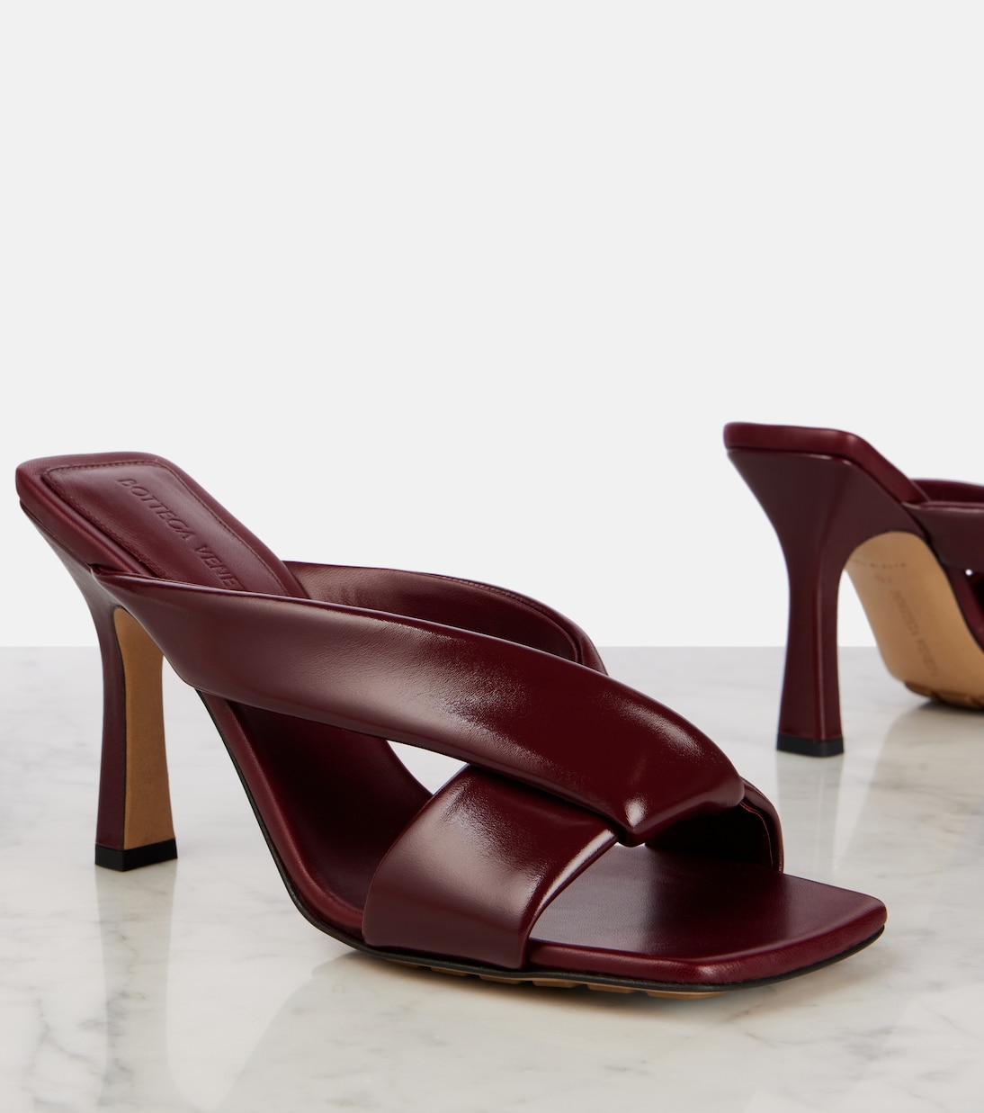 Riva 90 leather sandals | Bottega Veneta