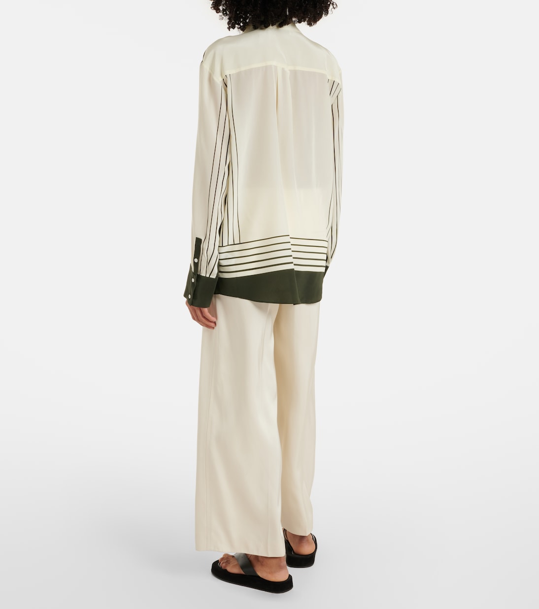 Camicia Leilana in crêpe de chine di seta | SIR