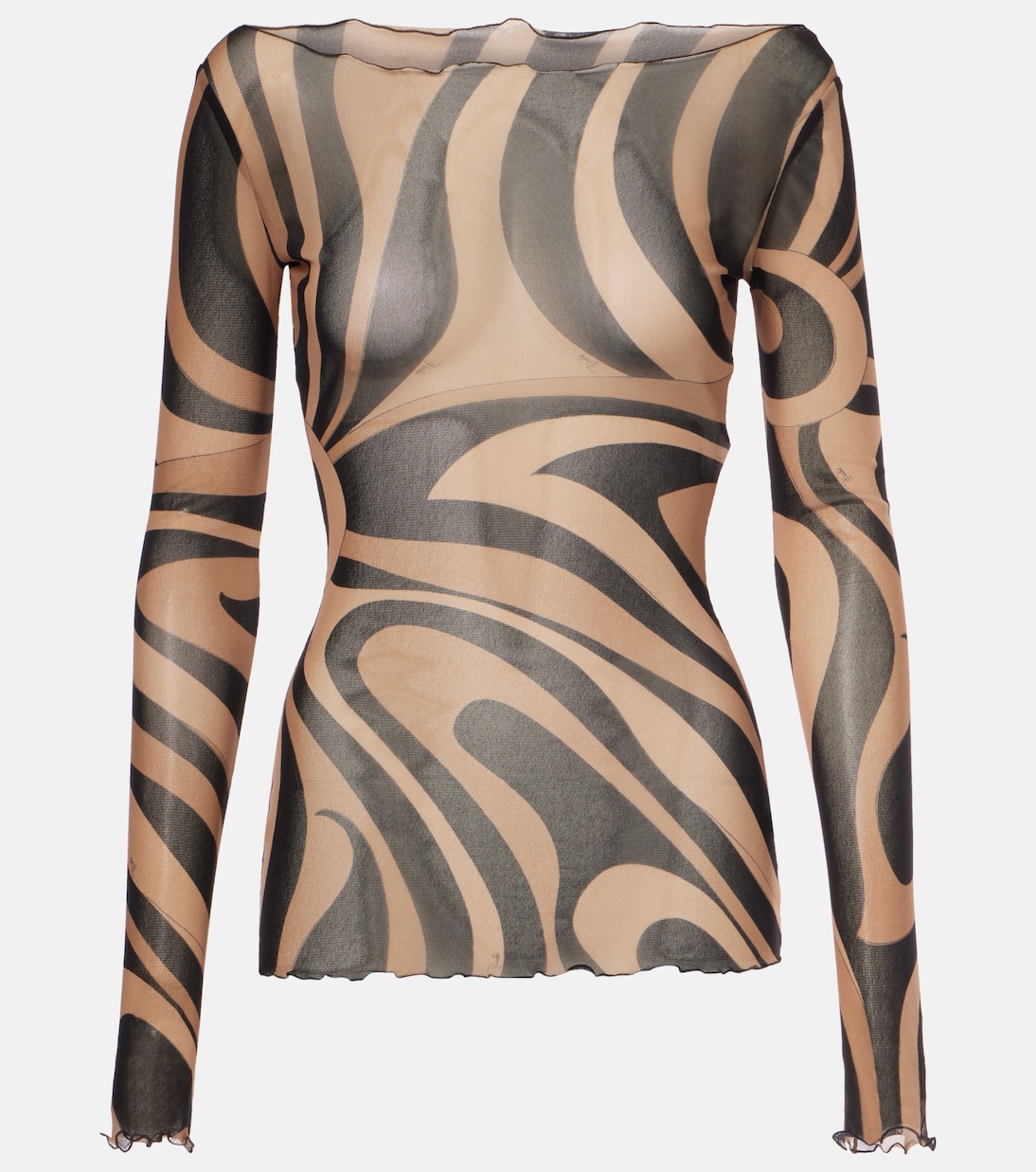 Top Marmo in tulle | Pucci