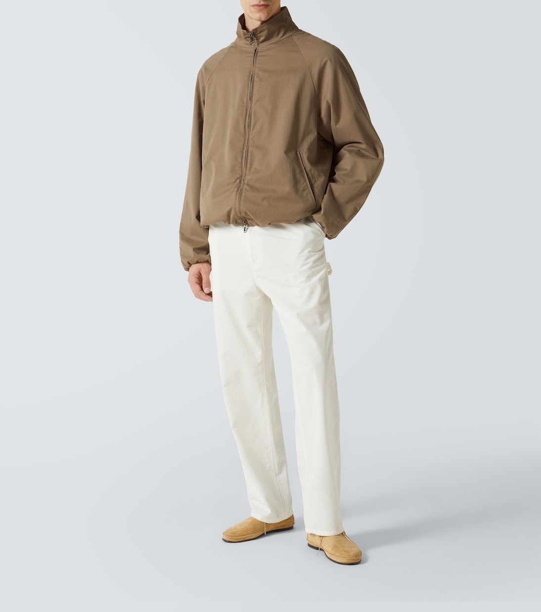 Sankuro gabardine straight pants | The Row